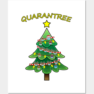 Christmas Tree Quarantree Posters and Art